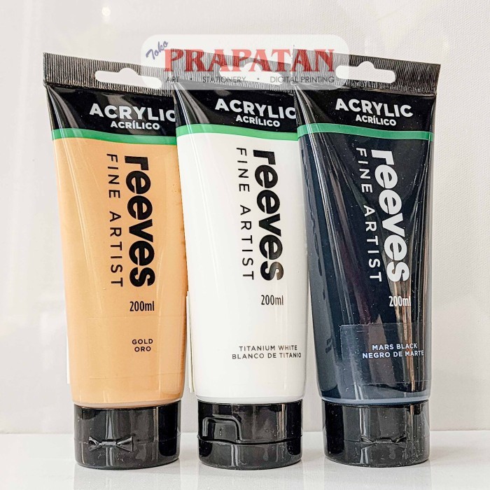 

TERBARU Cat Akrilik Reeves Fine Artist 200ml Reeves Acrylic