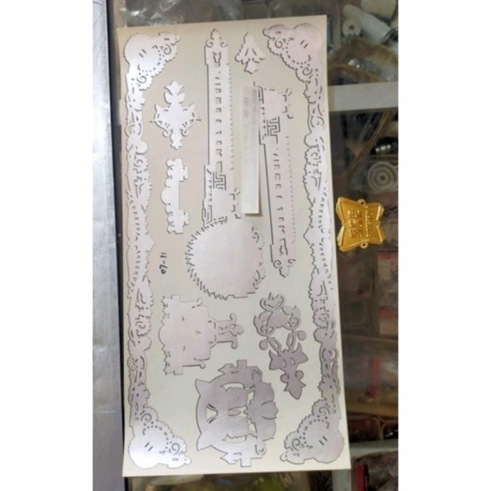 TERBARU Stiker Mesin Jahit Kecil Merk Butterfly,Singer,Standar (10 lembar)