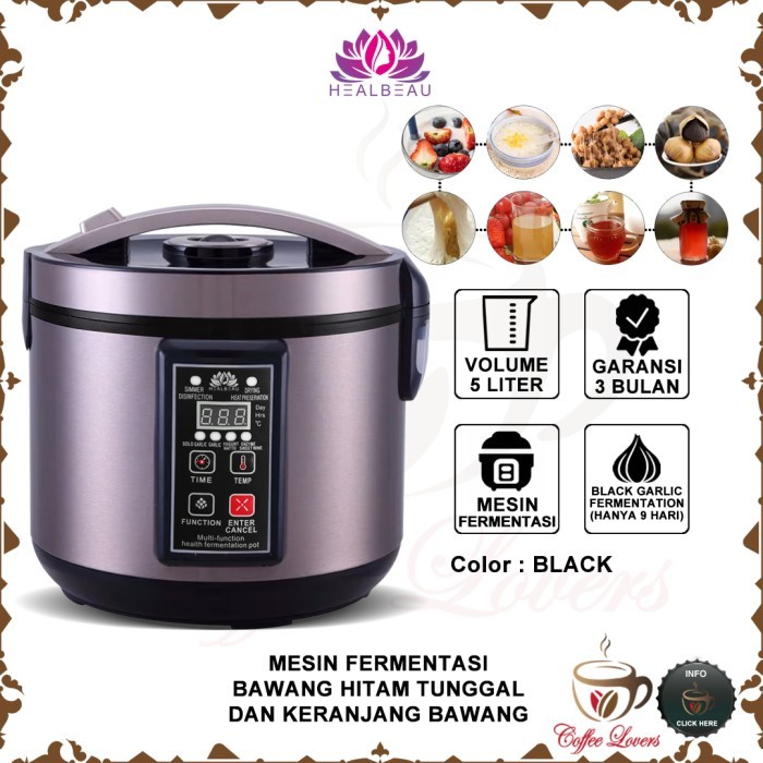 Healbeau Black Garlic Fermenter - Mesin Fermentasi Bawang Putih