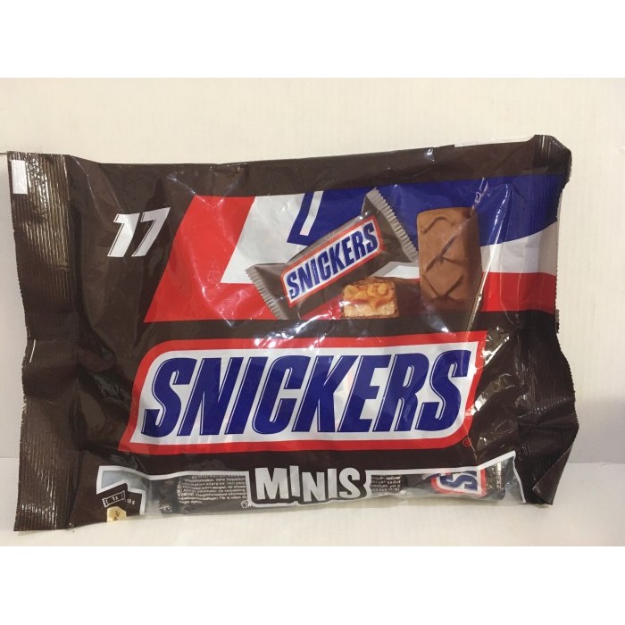 

Ready SNICKERS MINIS 17 PCS