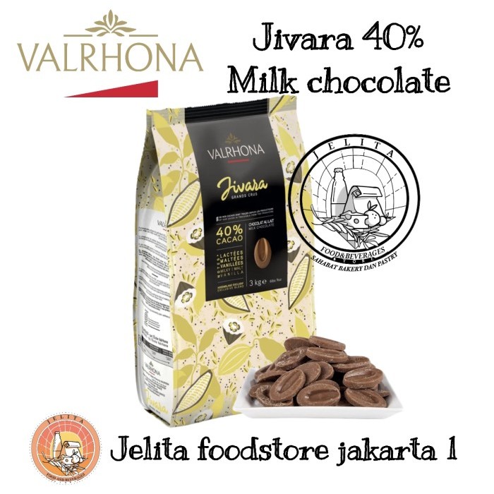 

Ready Valrhona Jivara 40% chocolate Milk 3kg