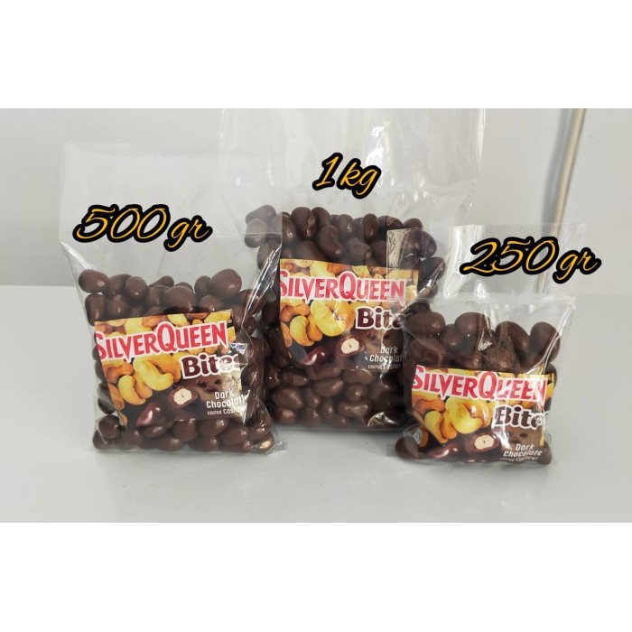 

Ready 1kg silver queen dark mede bites