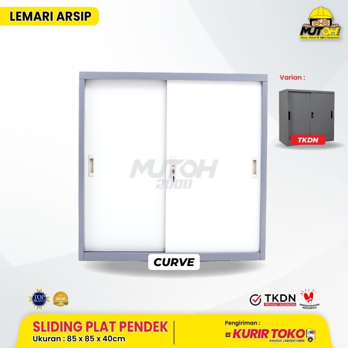 

Lemari Arsip Lemari Besi Filling Cabinet Pintu Plat Geser Pendek