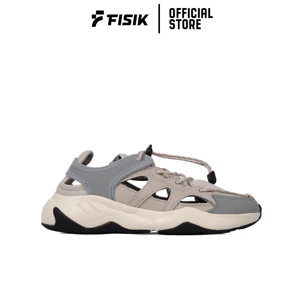 PIERO SEPATU SNEAKERS WANITA ERGO MOTION W OATMEAL GREY OFF WHITE PIE1000192