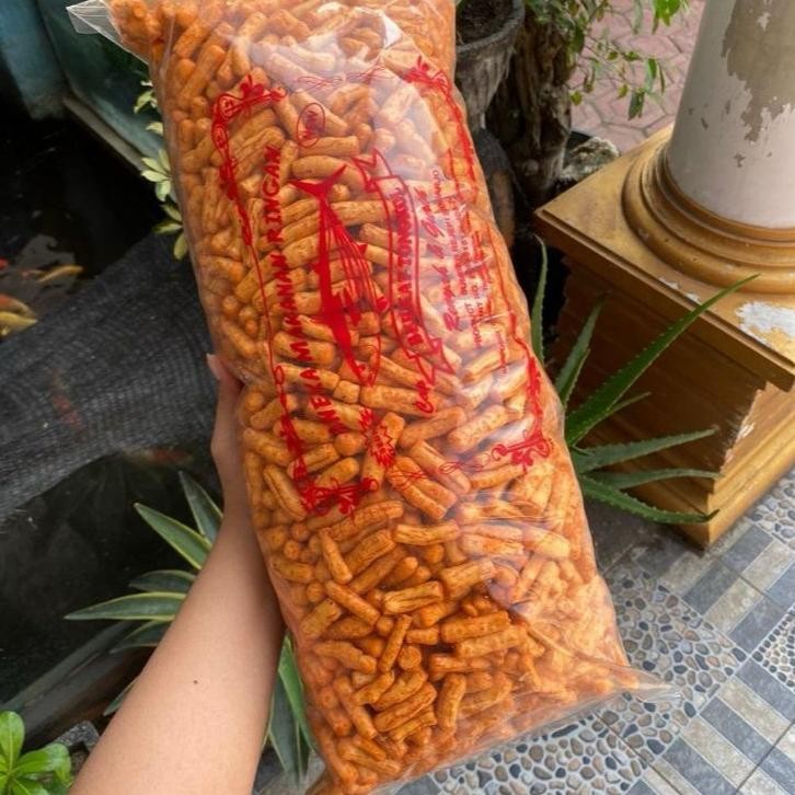 

sd-46 (1 BAL)STIK TONGKOL SUPER 1KG - Makanan Ringan Cemilan Renyah Snack Food gurih pedas balado Premium