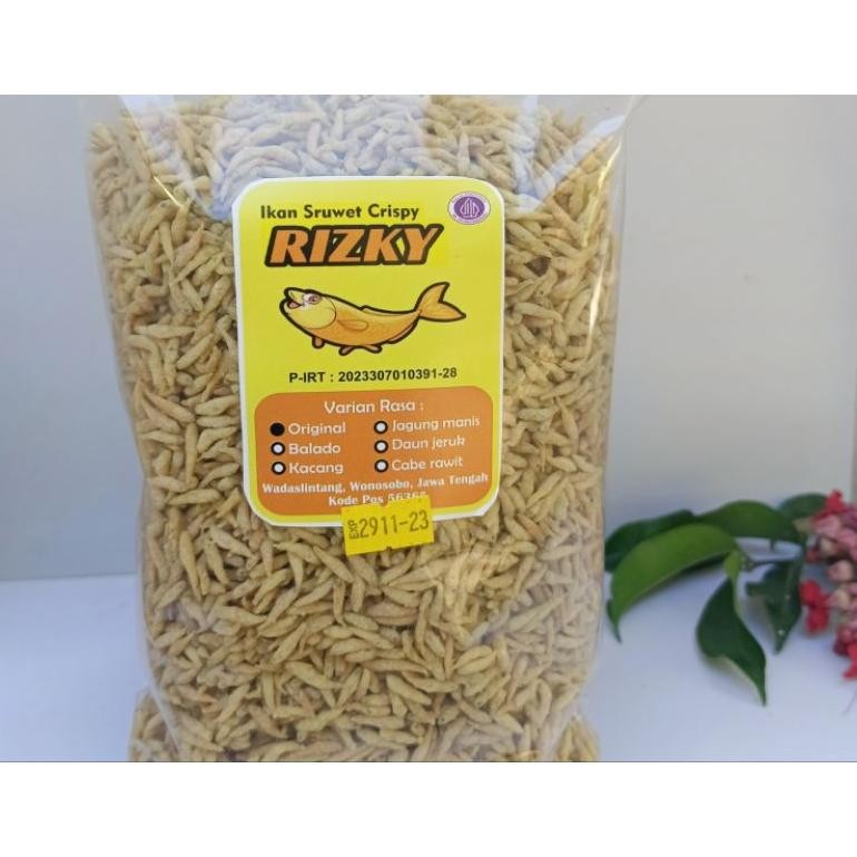 

dvc-78 Ikan sruwet baby fish crispy 500gram Murah