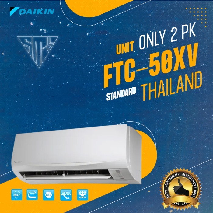 Ac Daikin 2 Pk Standart Thailand Ftc50Nv14