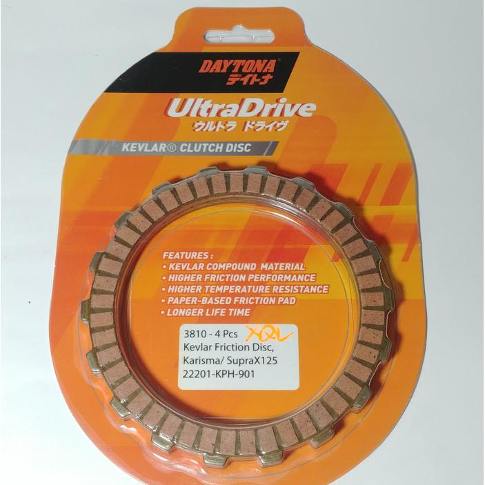 Kampas Kopling Supra X 125 & Karisma Daytona Racing