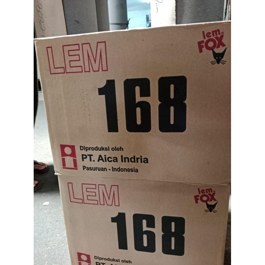 Lem 168 Polos Blek Lem Fox 168 Lem Kuning Lem Kayu 168 Fox Polos Original Dan Terpercaya