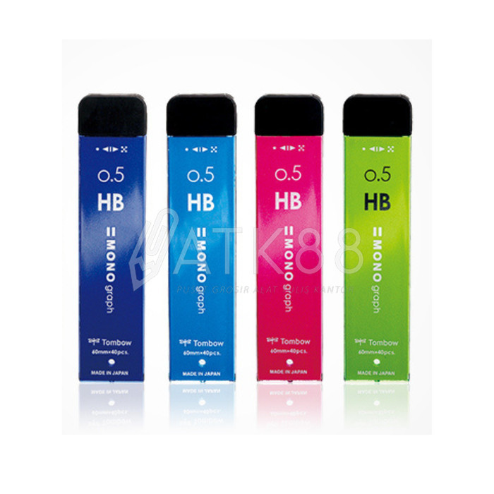 

GRATIS ONGKIR ISI PENSIL MEKANIK TOMBOW MONO GRAPH 0.5 HB / MECHANICAL PENCIL REFILL KODE 708