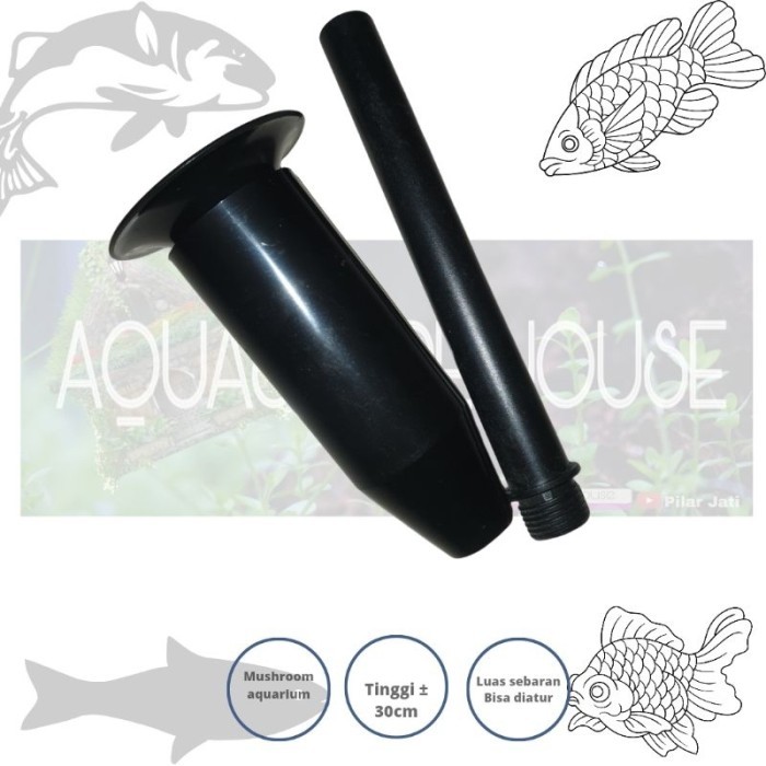 TERJAMIN Mushroom air mancur kolam aquarium air mancur payung