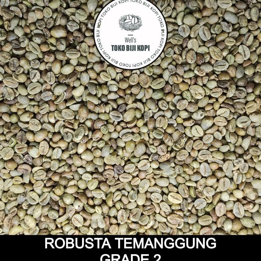 

Green Bean Opi Mentah Robuta Temanggung Grade 2 1 G