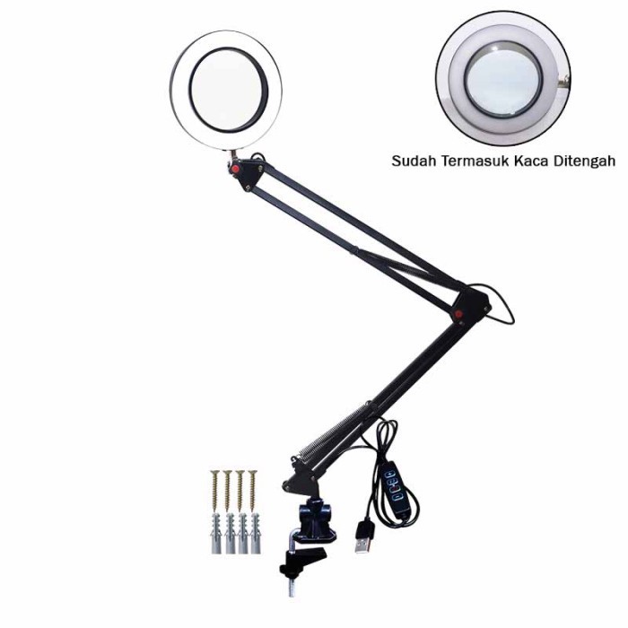 

HEMAT EELIC ELC-J051 LAMPU MEJA LED USB DILENGKAPI DENGAN KACA PEMBESAR MULT KODE 824