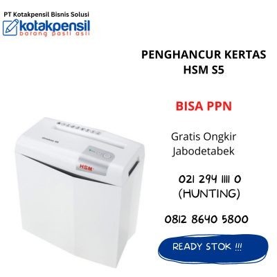 HOT SALE Penghancur Kertas HSM S5