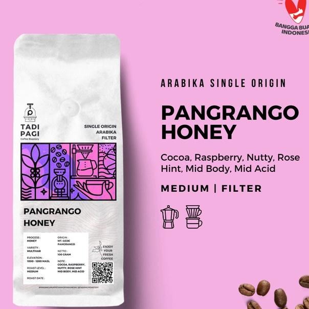 

Arabia Pangrango Honey 200 Gr Roat Bean Coffee Opi