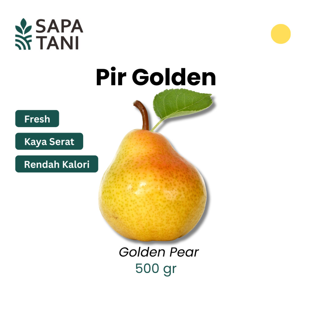 

Sapatani Pir Golden 500gr Buah Segar Manis Alami Tekstur Lembut