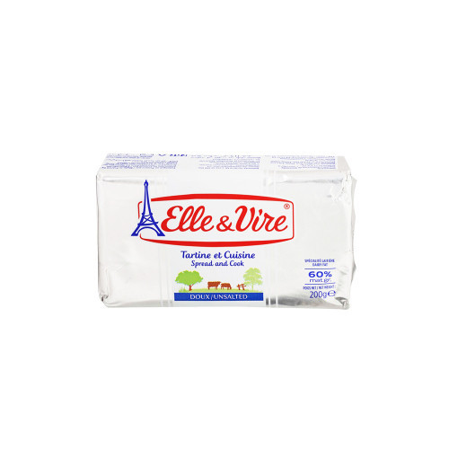 

Elle&Vire Butter Usltd Sprd&Cking60%200G