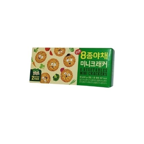 

Weihai 8 Vgtables Mini Crackers 80Gr