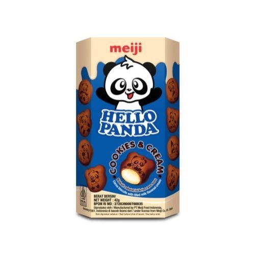 

Meiji Hello Panda Cookies and Cream 45Gr