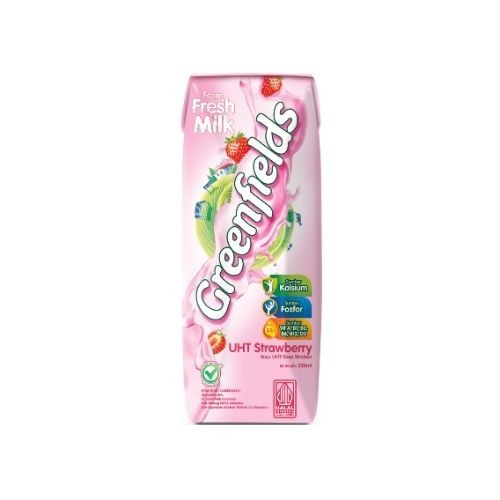 

Greenfields Strawberry Uht Milk 250Ml/Tp