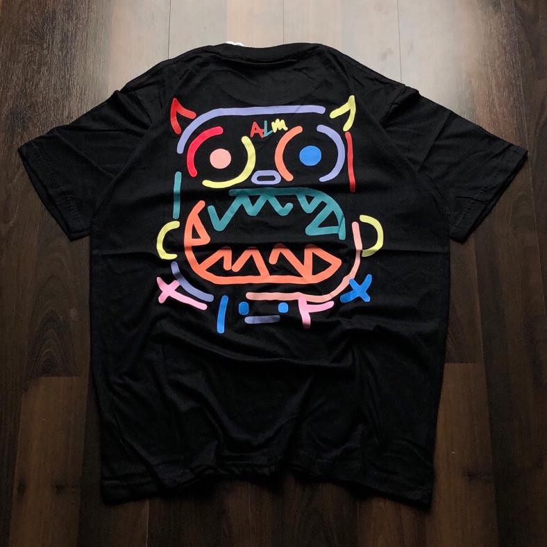 Promo Kaos Calmind Rainbow Collor Full Kaos Basic Tee