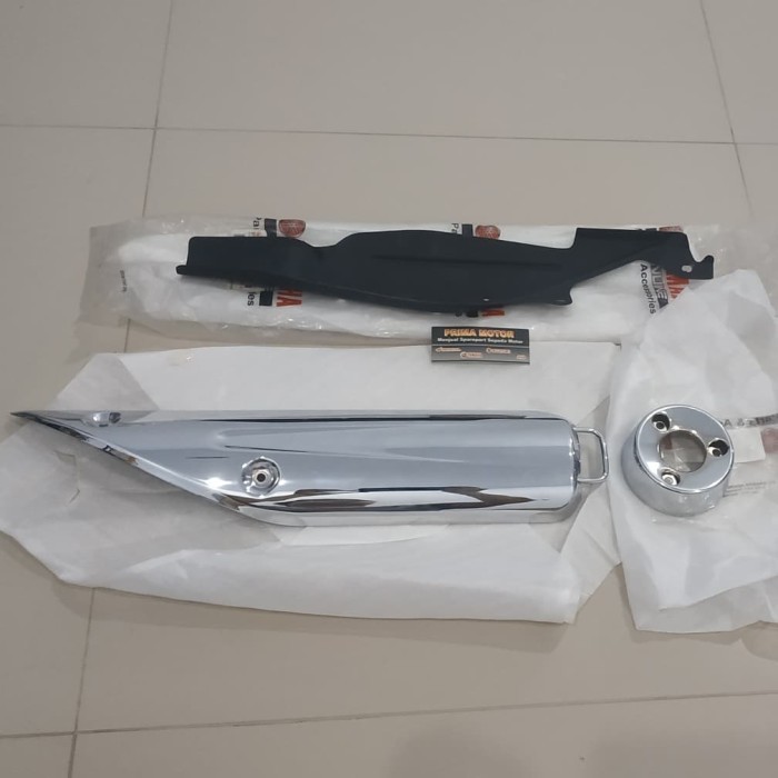 TERBARU - FANTASY KNALPOT PEREDAM RX KING PELINDUNG KNALPOT NEKEL RX KING ORI