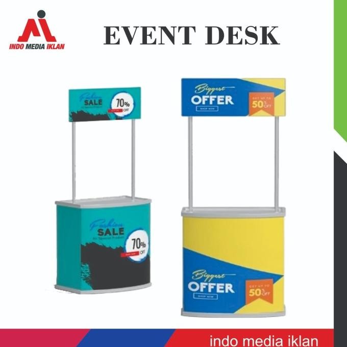 Premium Event Desk / Meja Jualan / Meja Promosi /Meja Event