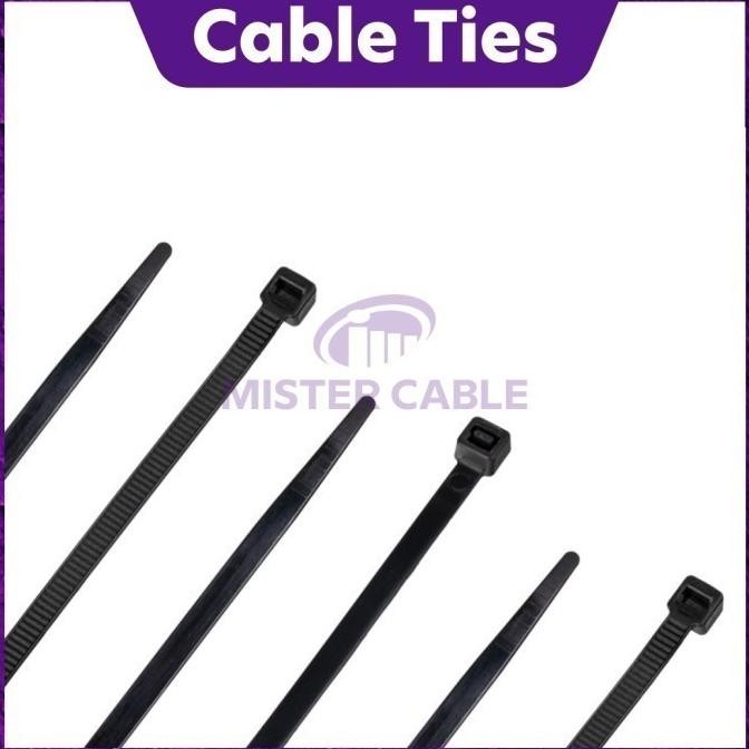 

Promo Kabel Tis 60 65 Cm Cable Ties 600 650 Mm Pengikat Segel Nylon Plastik
