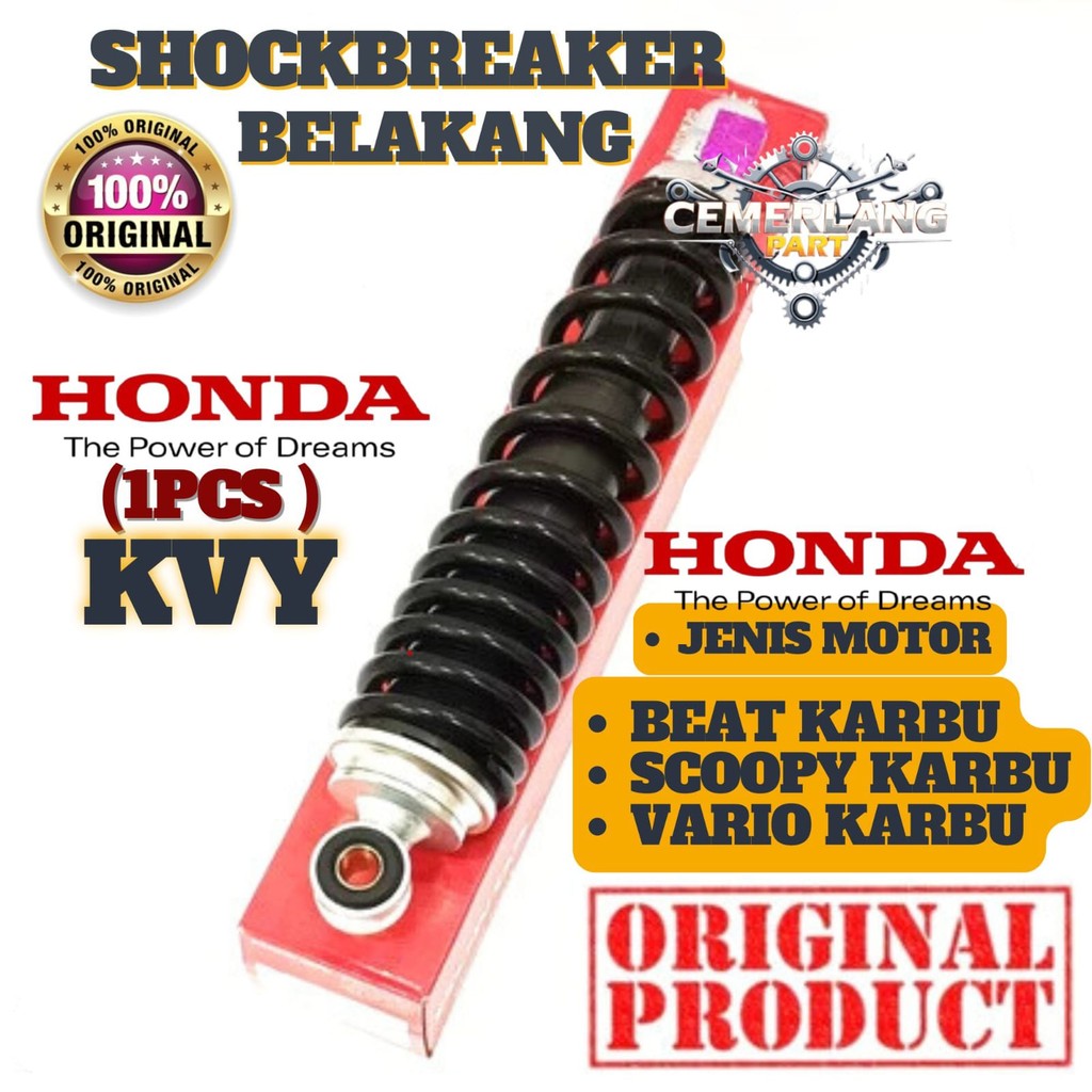 SHOCKBREAKER ORIGINAL SHOCK BELAKANG HONDA BEAT KARBU HONDA VARIO KARBU HONDA SCOOPY KARBU HONDA