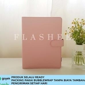 

Sale Binder Polos Antimainstream Ukuran A5 20Ring Eksklusif Warna Pink Muda