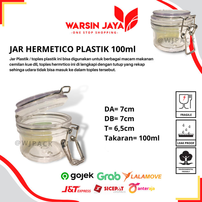 TERBAIK JAR HERMETICO PLASTIK