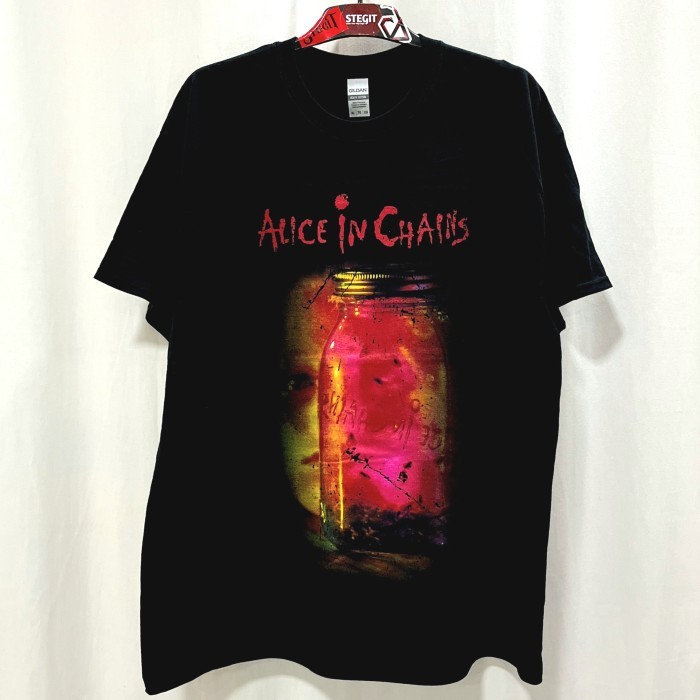 FREE ONGKIR OFFICIAL TSHIRT ALICE IN CHAINS - JAR OF LIES