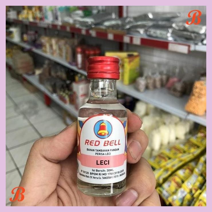 

| VRB | RED BELL LECI FLAVOUR 30 ML PERISA RASA BUAH LYCHEE LECHI LECY