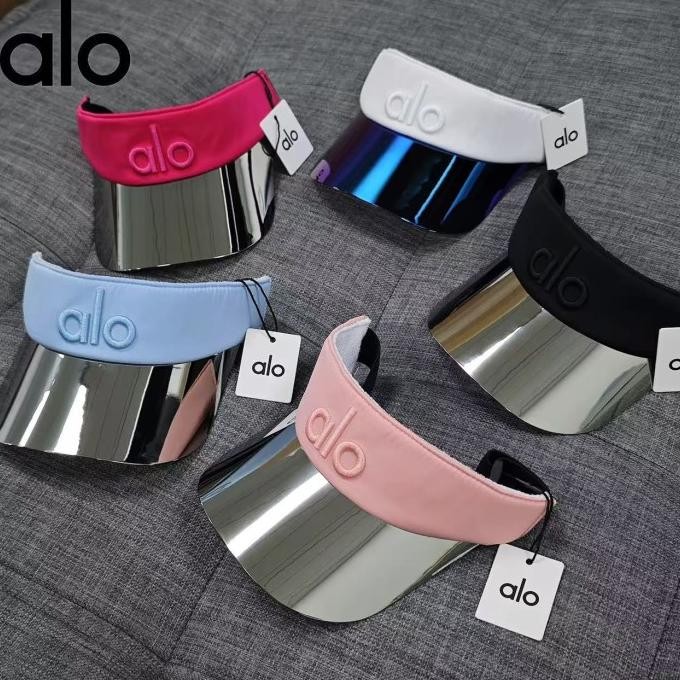 Alo Yoga Solar Visor Topi- Black/Red/White/Pink Ballet