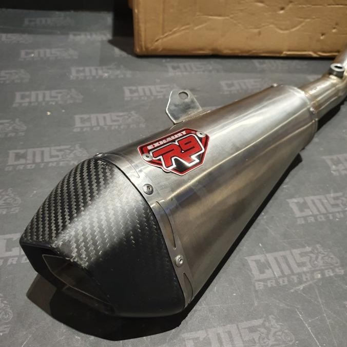 Diskon Knalpot R9 Zeta Full System Kawasaki Zx25 Zx25 R Original
