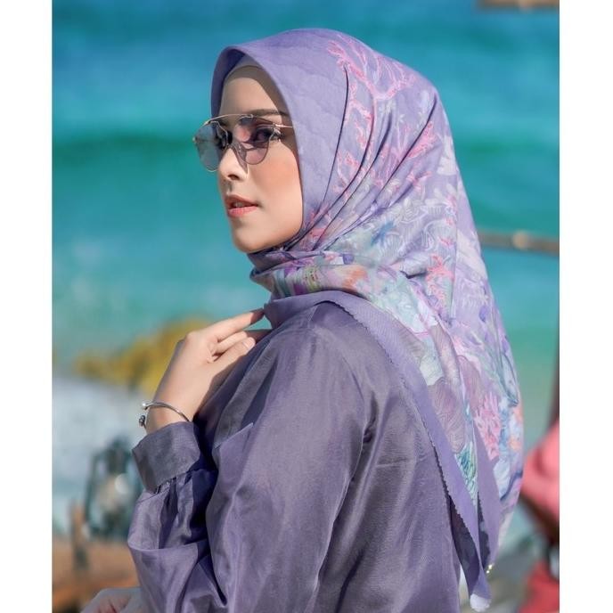 Spesial Buttonscarves X Disney The Little Mermaid Voal Square