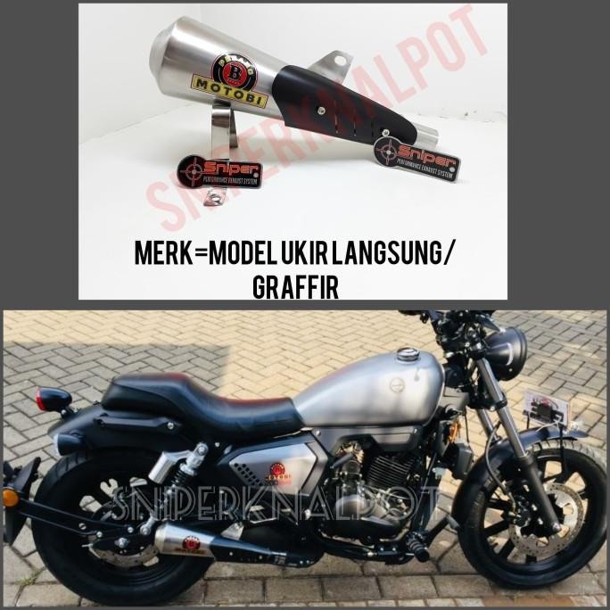 Terjangkau Knalpot Benelli Motobi 200 Evo Japs