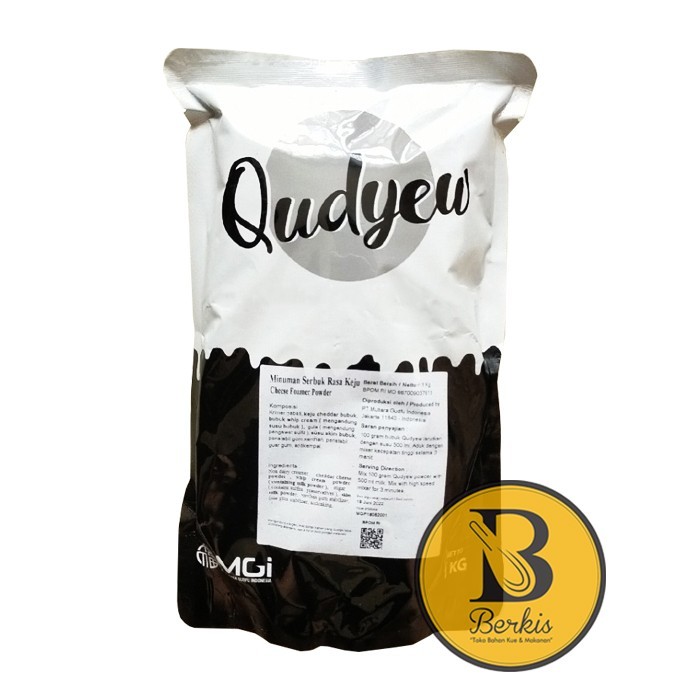 

Qudyew Cheese Foam Powder 1 Kg / Cheese cream / Machiato Boba