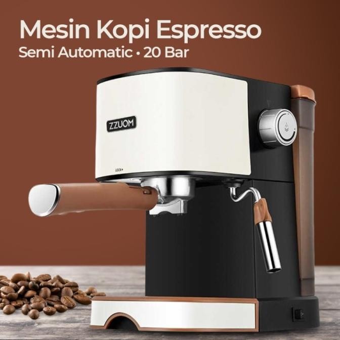 Mesin Kopi 20 Bar 1L Espresso Coffee Maker Frothing Zzuom Saniadwiputrii04