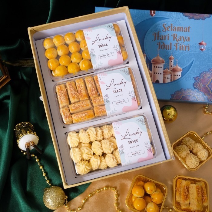 

Hampers Parcel Bingkisan Kue Kering NATAL / IMLEK / LEBARAN Wisman