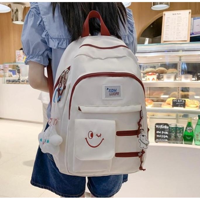Backpack Aesthetic Joshee Tas Ransel Wanita - Tas Anak Sekolahan Yoladwiputrii