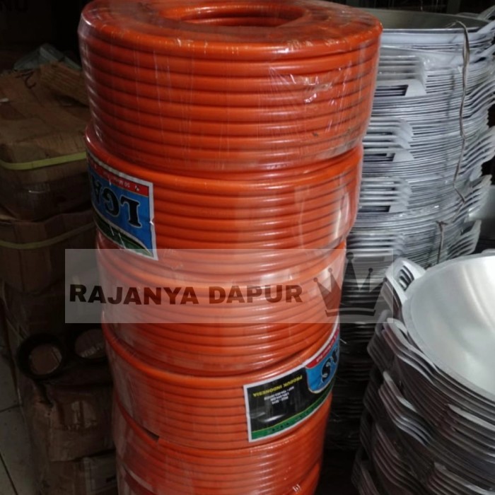 Selang Merah Tabung Gas Meteran - Selang Lpg Meteran-Selang Kompor Gas