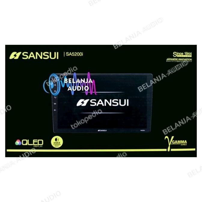 * Head Unit Android Sansui Alpha Beta Gamma Series 9 Inch 10 Inch *