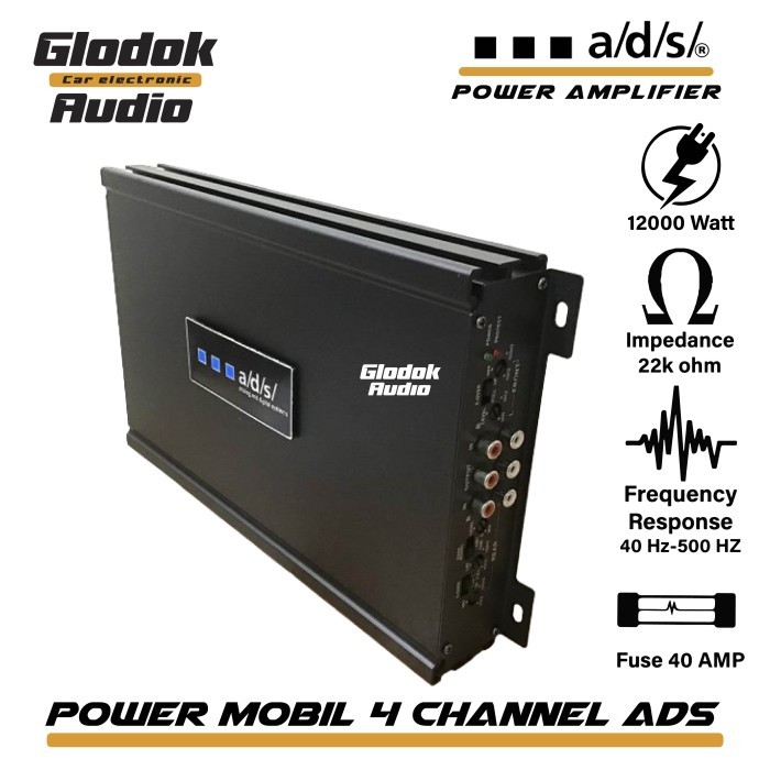 Power Amplifier Mobil 4 Chennel Mosfet ADS
