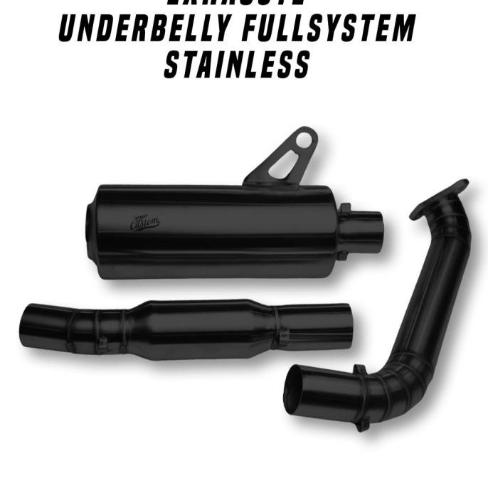 Miliki Knalpot Xsr-155 Underbelly Full System With Db Killer