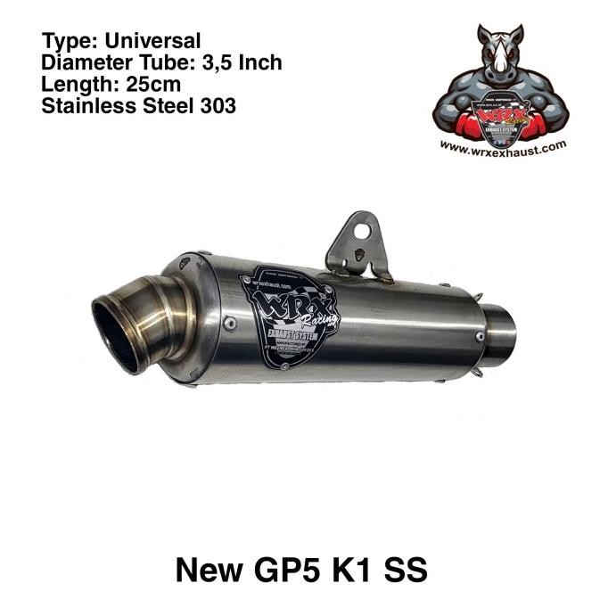 Diskon Knalpot Wrx New Gp5 K1 Ss