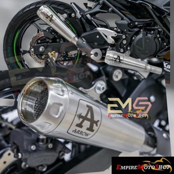 Terjangkau Knalpot Arrow Ninja 250 2018 Ninja 400 Ninja250 New Prorace Slip On