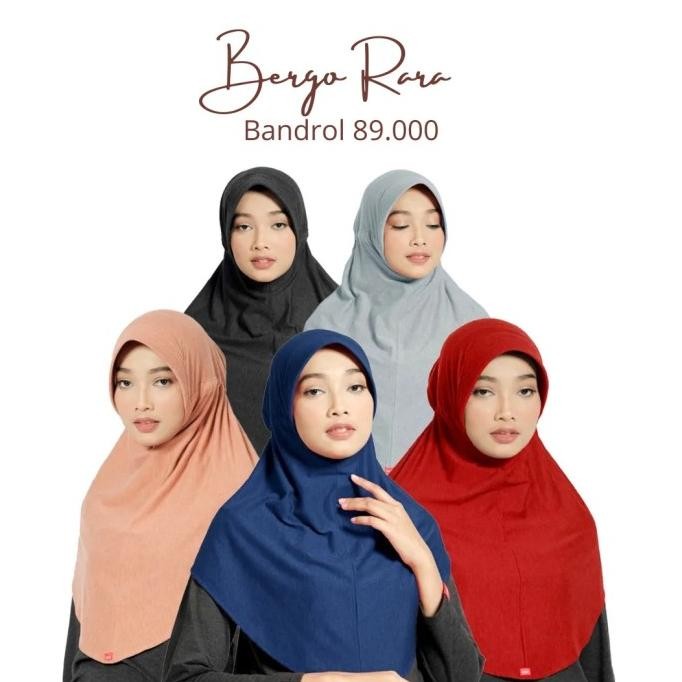 Terjangkau Hijab Instan / Bergo Rara Dauky