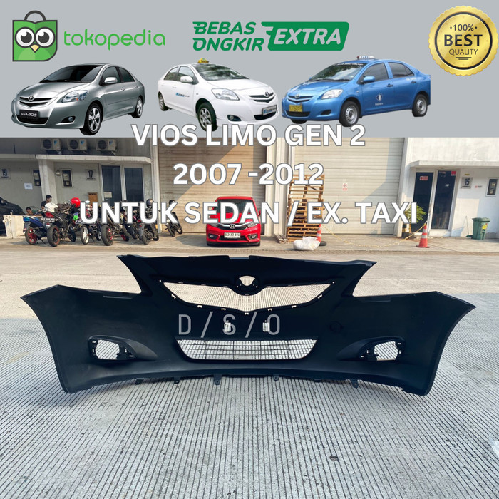 Bemper Bumper Depan Vios Limo Gen 2 2007-2012 Garansi Baru Import