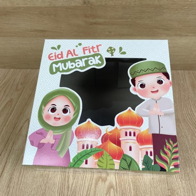 

@#@#@#] Box Lebaran Idul Fitri / Kotak Kue Lebaran 22x22 / Dus Kue Lebaran